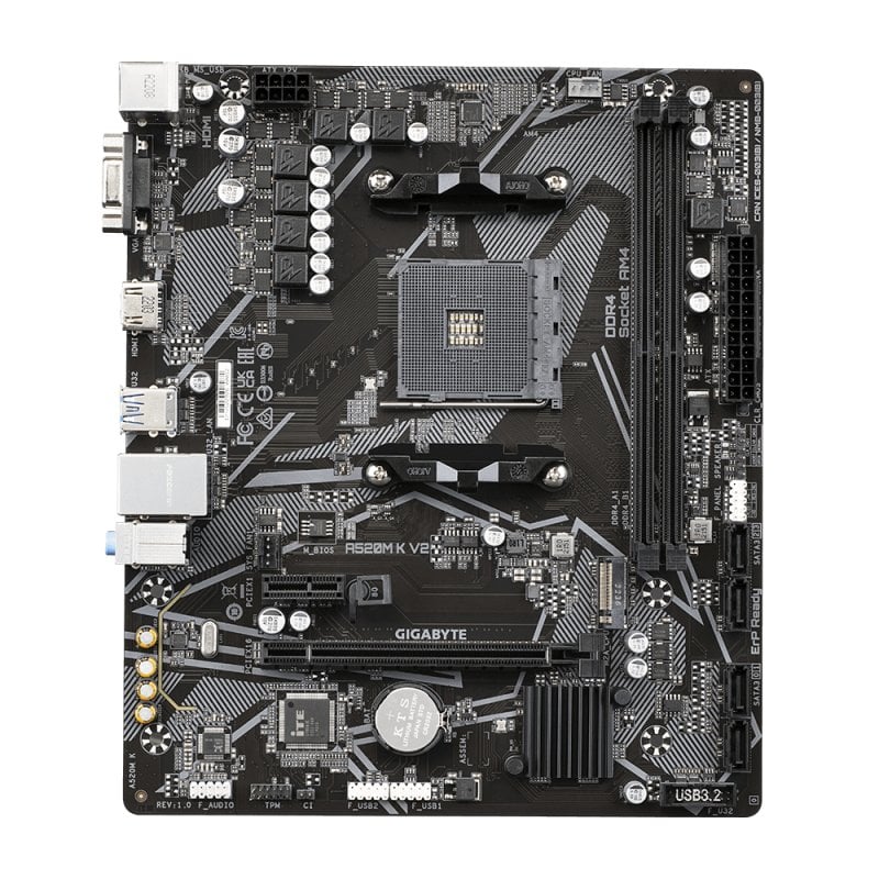 Gigabyte A520M K V2 - Image 4