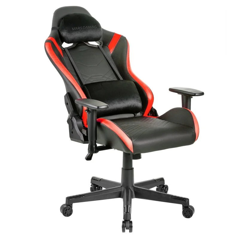 Mars Gaming MGC-Pro Couro PU Cadeira Gaming Vermelha - Image 4