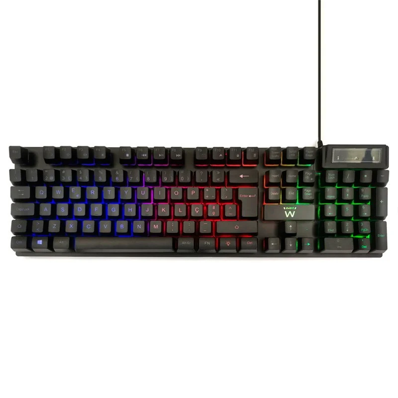 Ewent PL3319 Teclado Gaming Iluminado (PT)