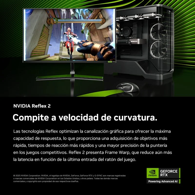 Placa Gráfica Palit GeForce RTX 5060 Dual 8GB GDDR7 Reflex 2 RTX AI DLSS4 - Image 7