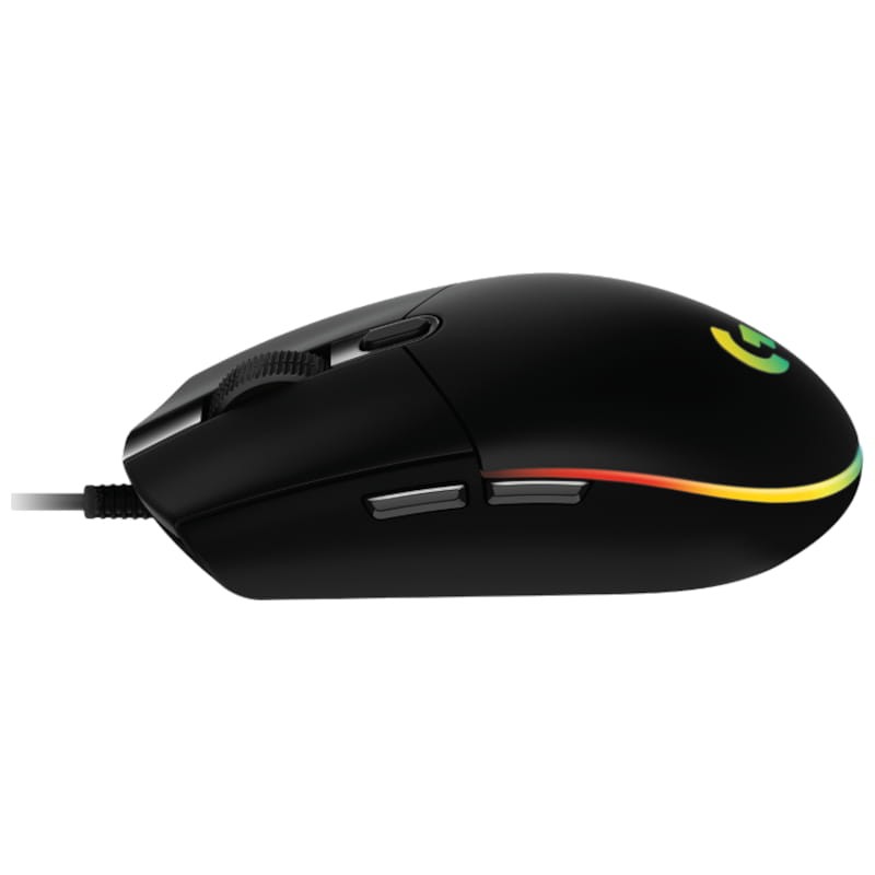 Rato Logitech G102 LightSync USB 8000 DPI Preto RGB 6 Botões - Image 4